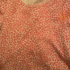 Brandy Melville pink cheetah top